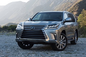 2017 Lexus LX 570 front end