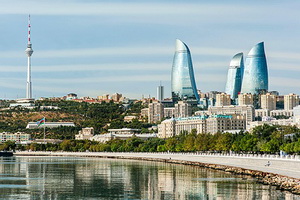 baku azerbaijan skyline 590